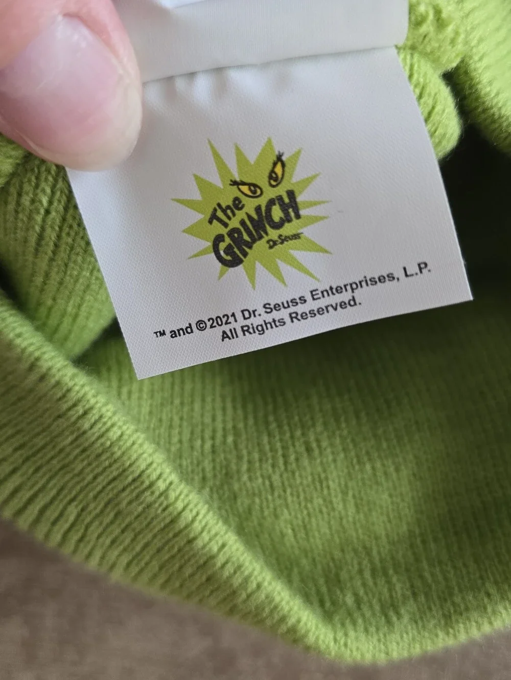 The Grinch questions leave